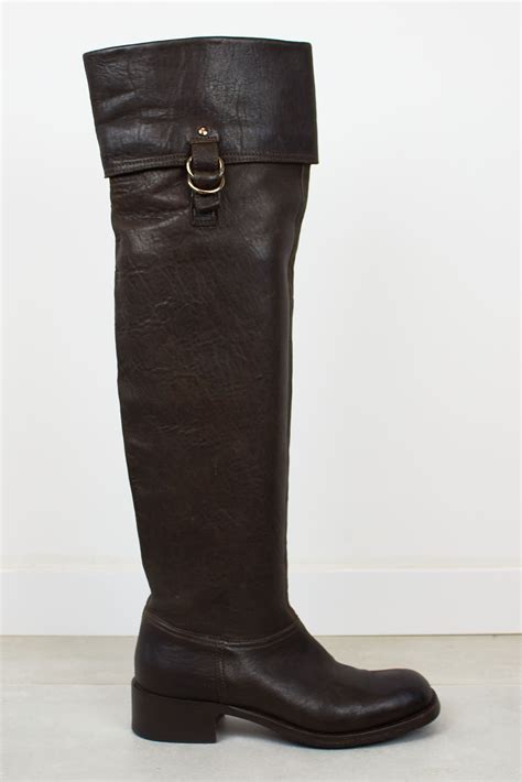 miu miu over the knee boots|Women's Miu Miu Boots .